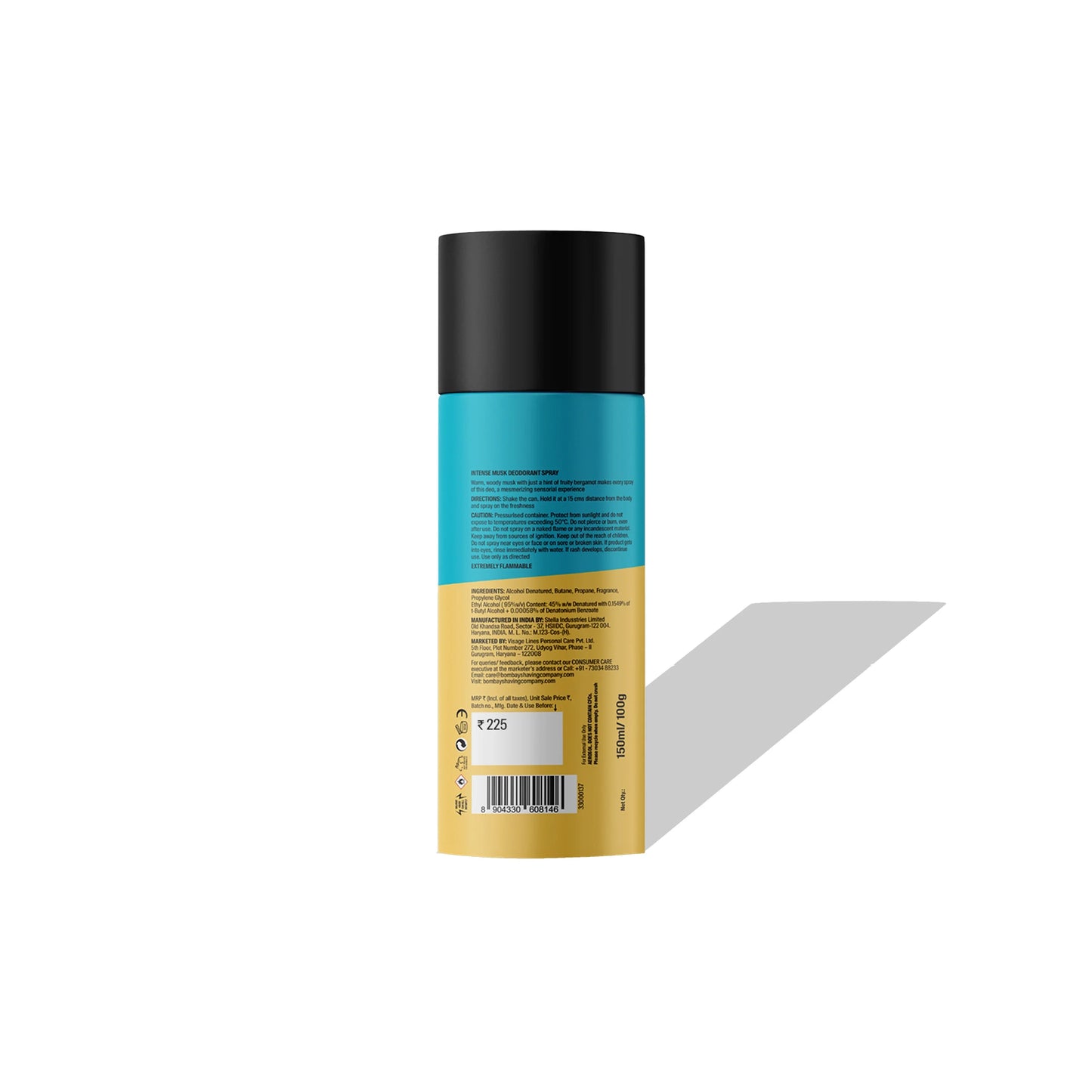 Red Spice & Musk Deodorant Combo, 150ml (Pack of 2)