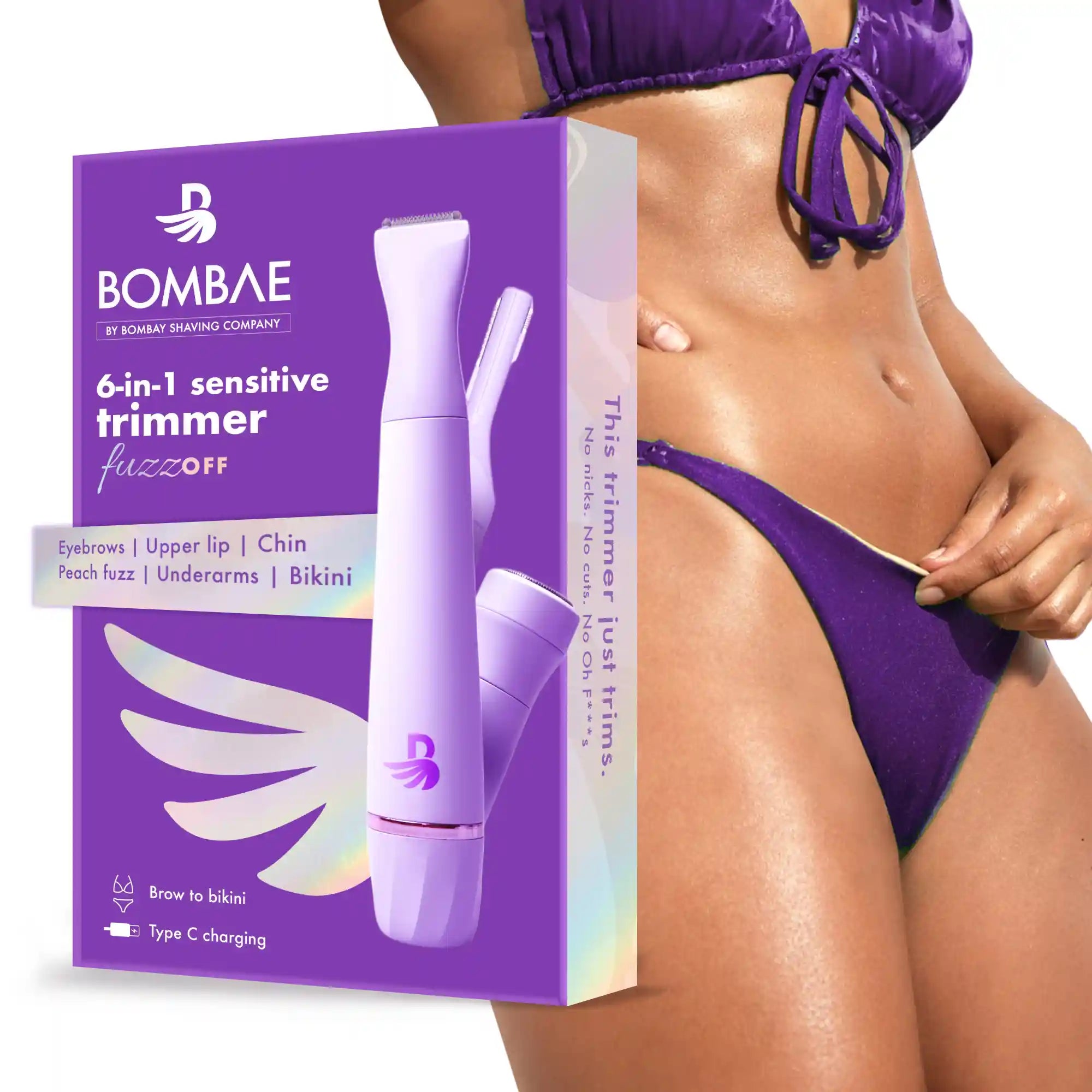 6-in-1 bikini trimmer | Fuzzoff