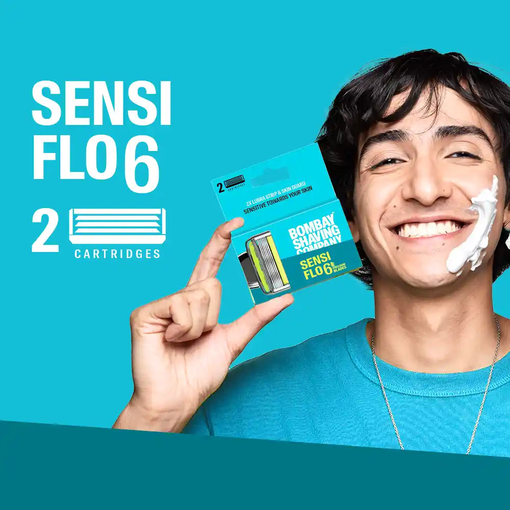 Sensi Flo6 / Luxe Cartridge (Pack of 2 Blades)