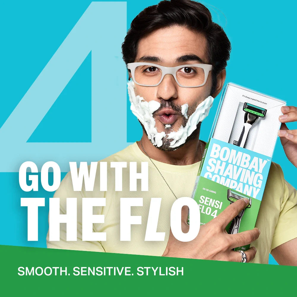 Sensi Flo4 Value Pack (Razor + 4 Cartridges)
