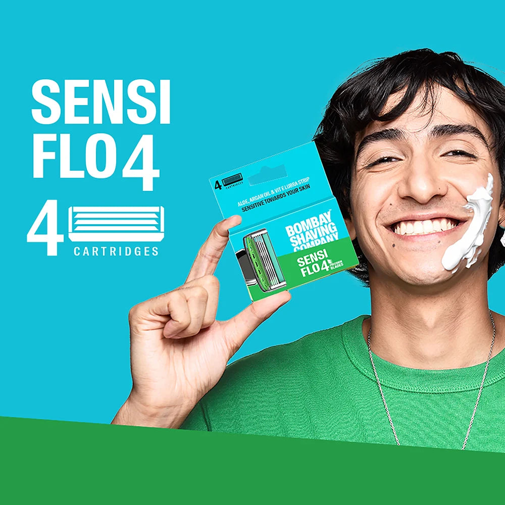 Sensi Flo4 Cartridges (Pack of 4 Blades)