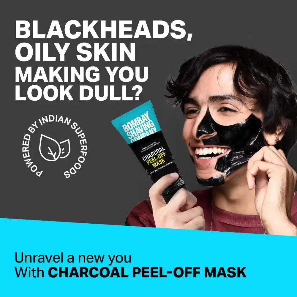 Charcoal Peel Off Mask, 100g (Pack of 2)