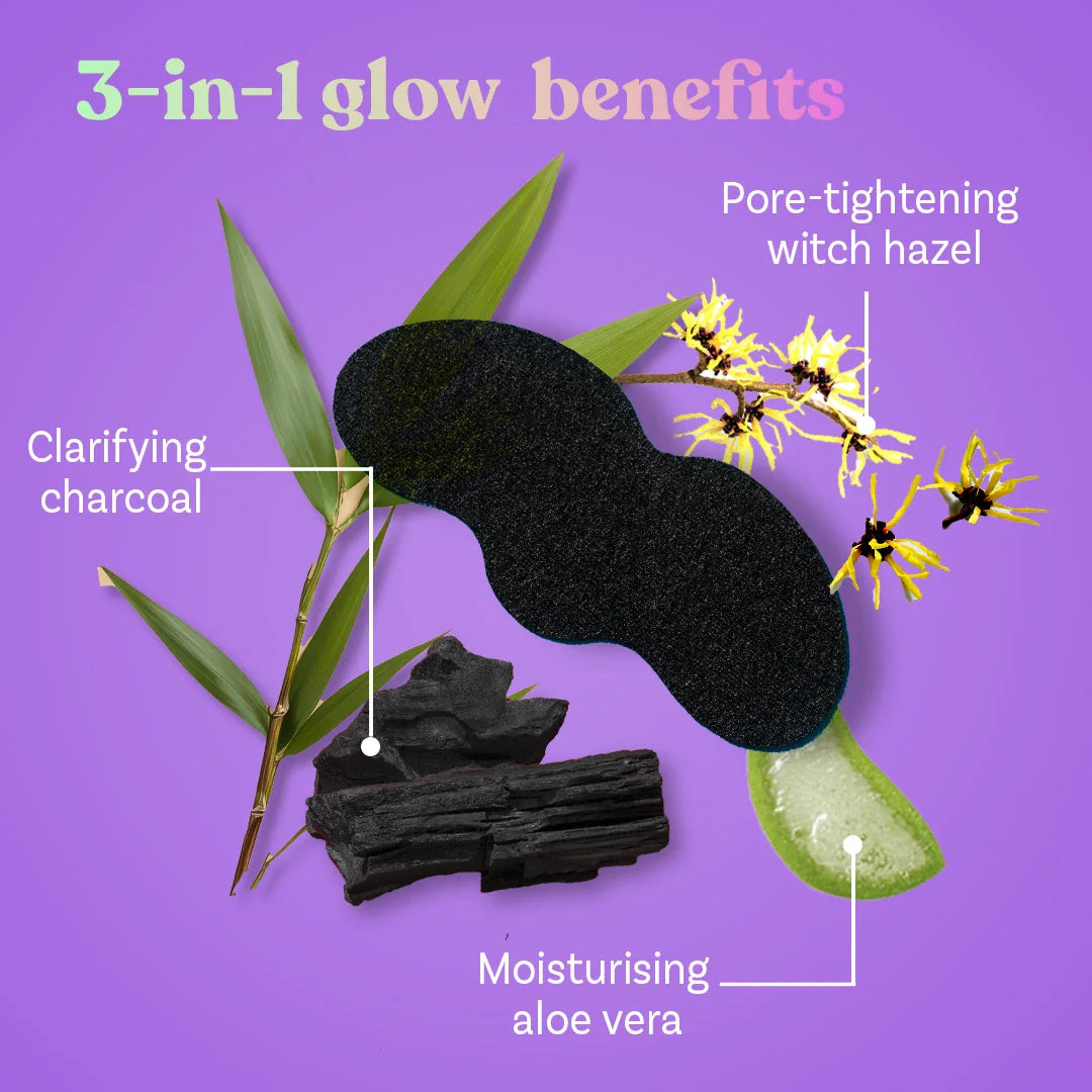 Charcoal Nose Strip | Pack of 3