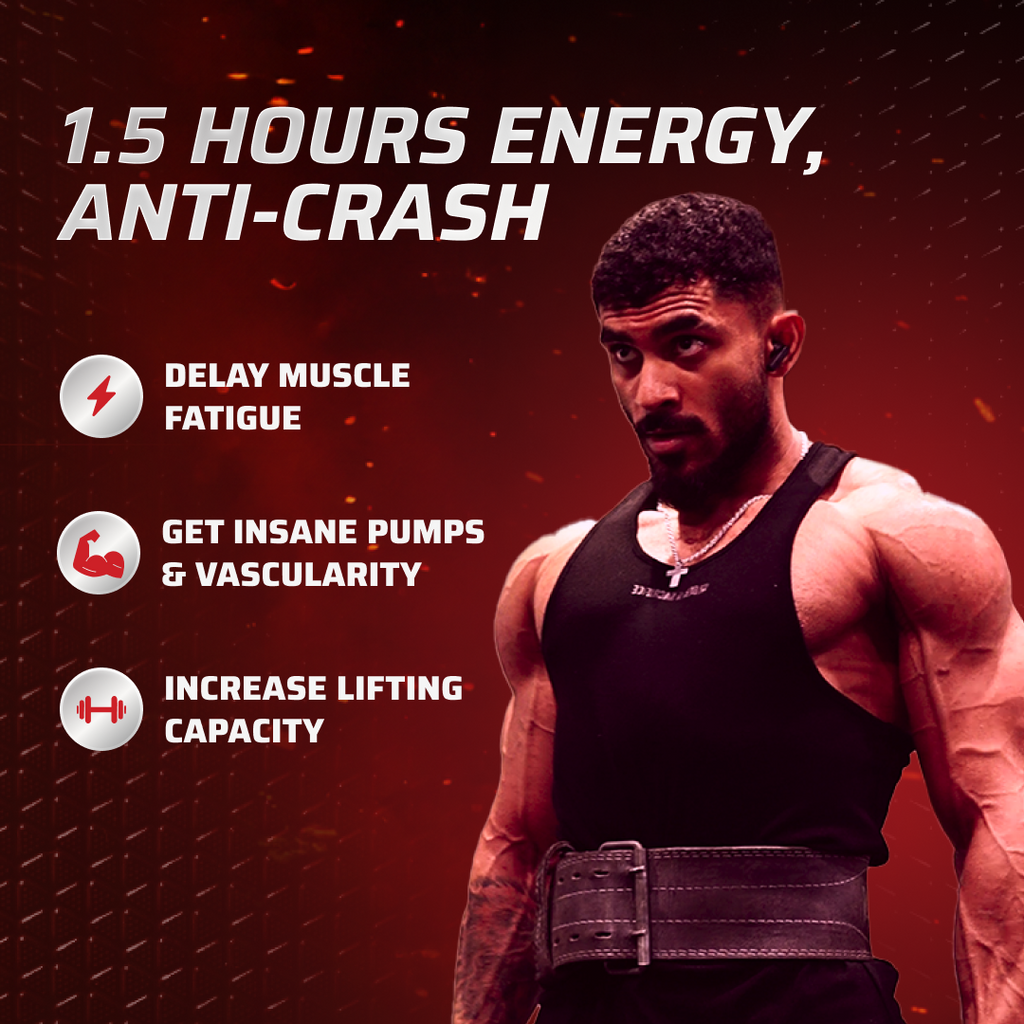 Dynamite Original Pre-workout Sachets (Pack of 8, Assorted Flavours)