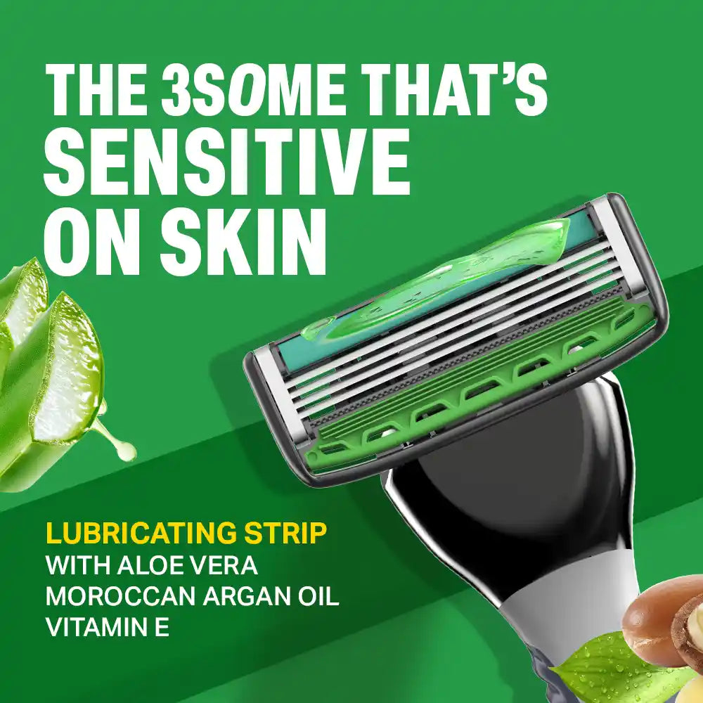 Sensi Flo4 Cartridge (Pack of 2 Blades)