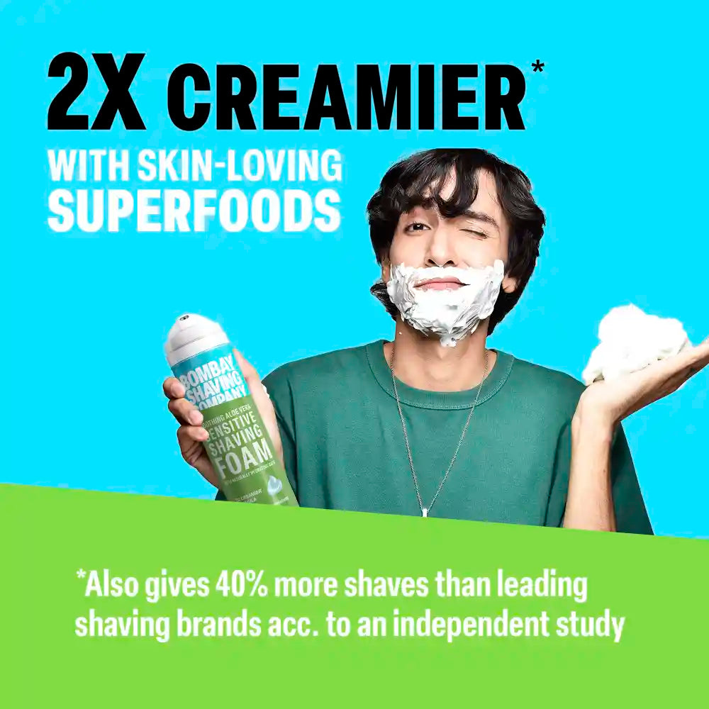 Sensitive Shaving Foam, 50g