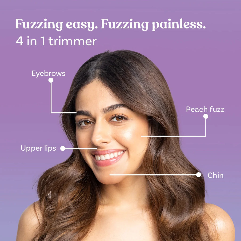 4-in-1 facial hair trimmer