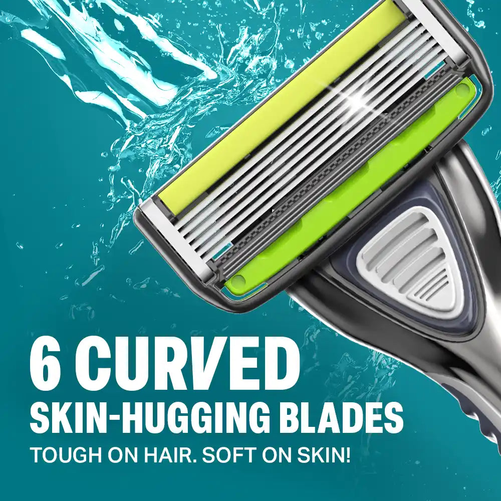 Sensi Flo6 Cartridges (Pack of 8 Blades)