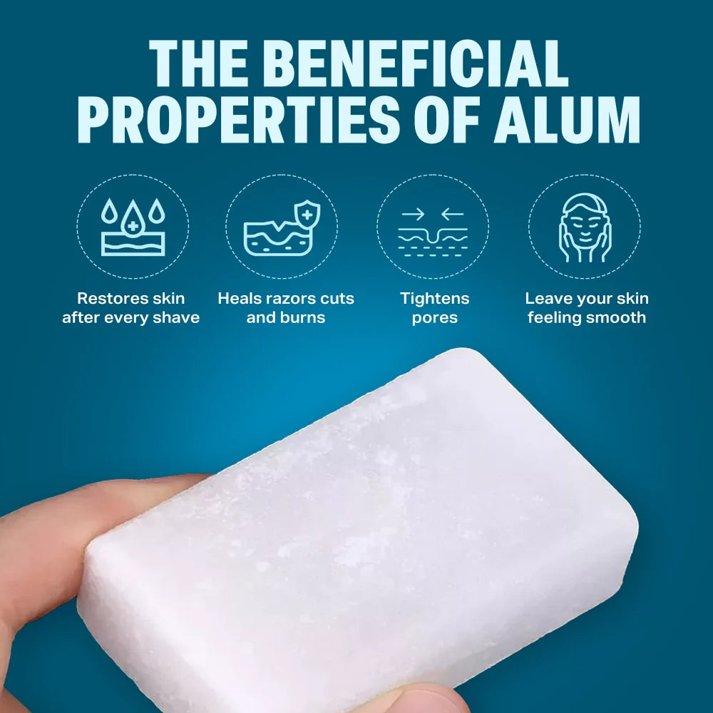 Shaving Alum Bar, 100g