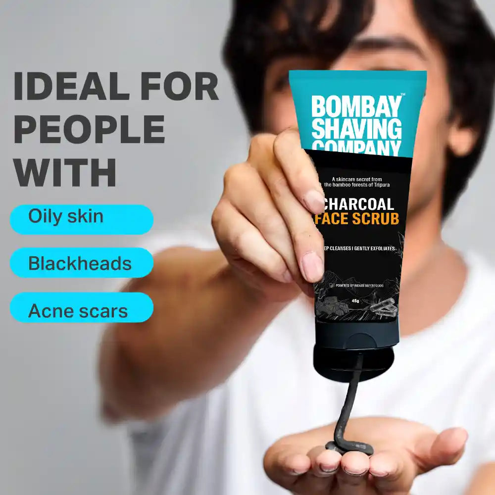 Charcoal Face Scrub, 100g