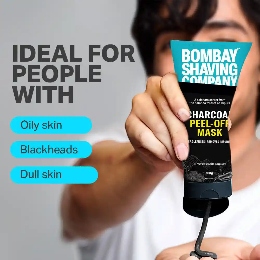 Charcoal Face Wash & Peel Off Combo