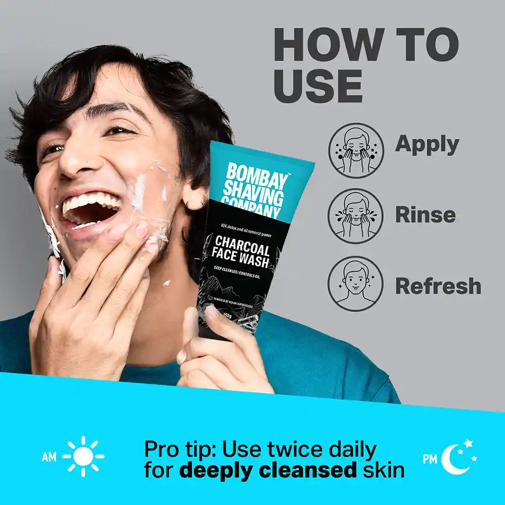 Charcoal Face Wash, 150g