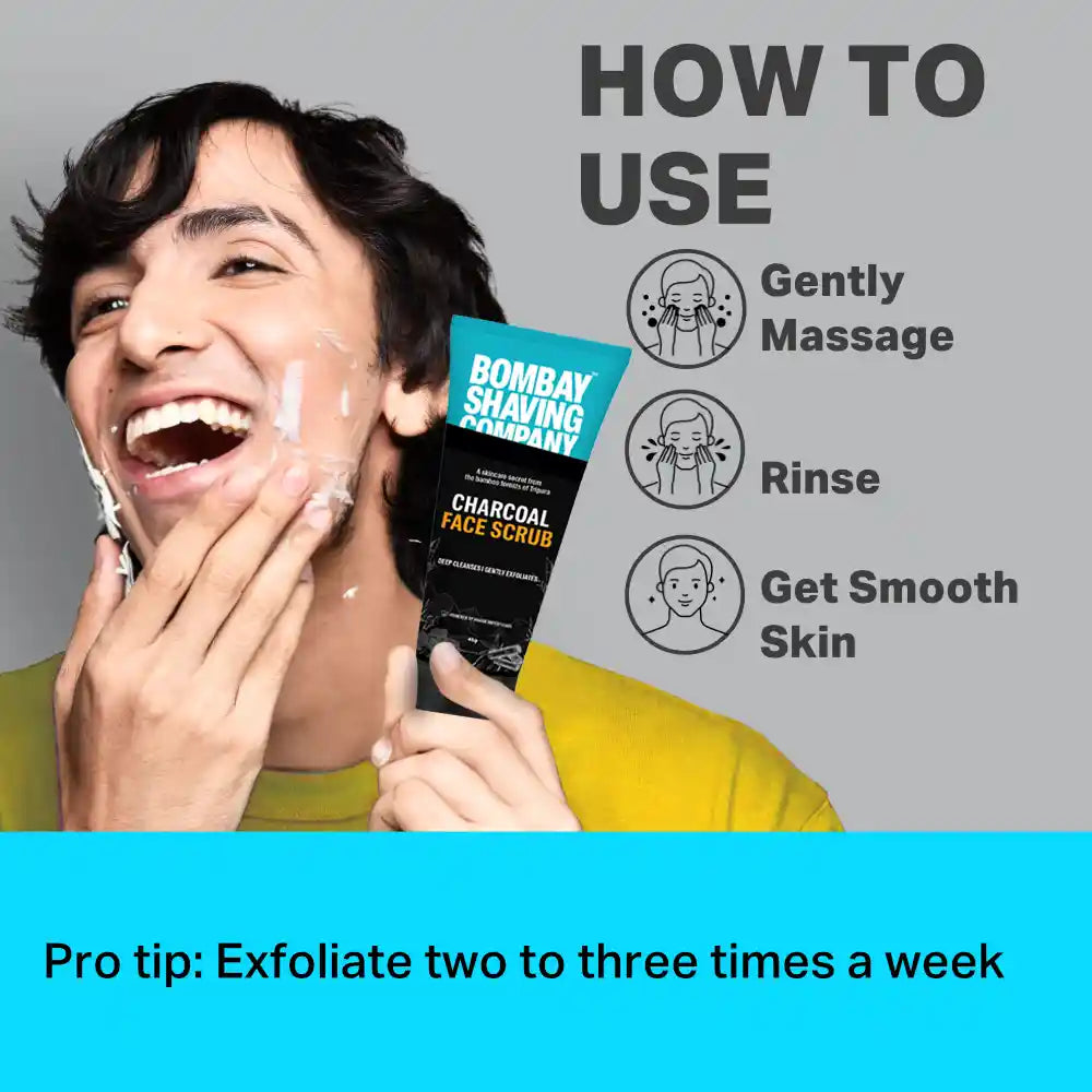 Charcoal Face Scrub, 100g