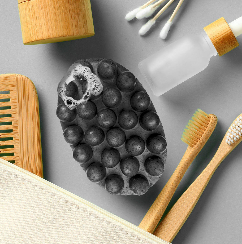 Charcoal Massage Soap (Pack of 3)