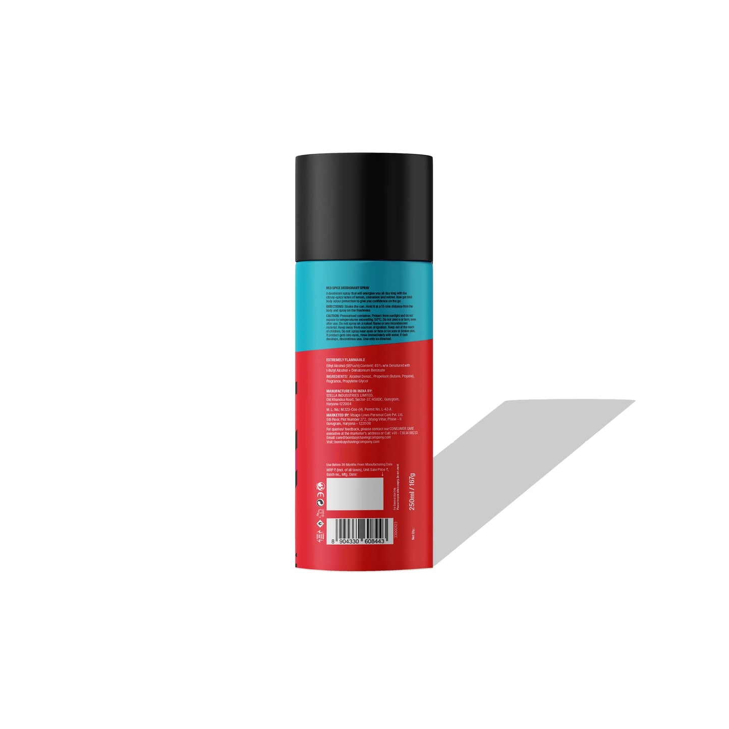 Red Spice & Musk Deodorant Combo, 150ml (Pack of 2)