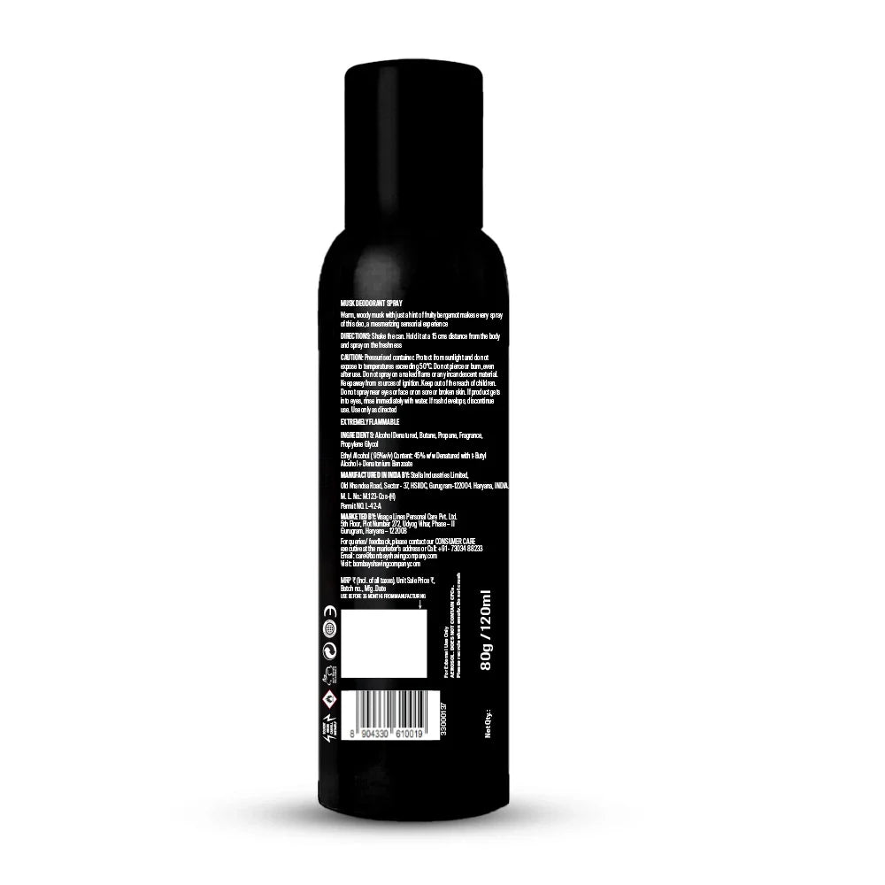 Musk Deodorant, 120ml