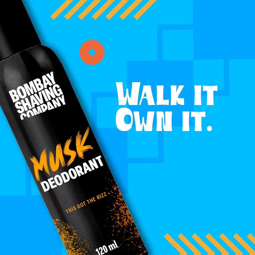 Musk Deodorant, 120ml