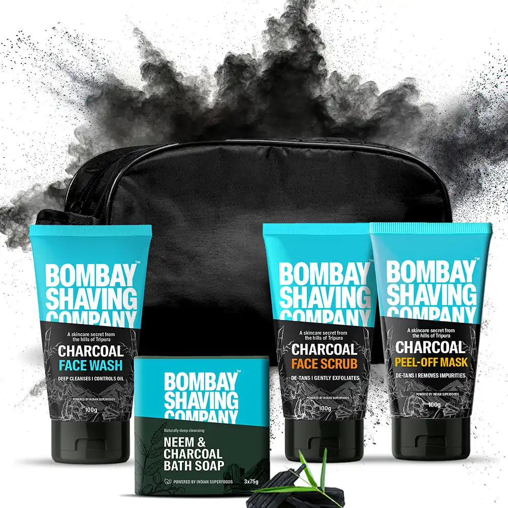 Charcoal Daily Skincare Kit