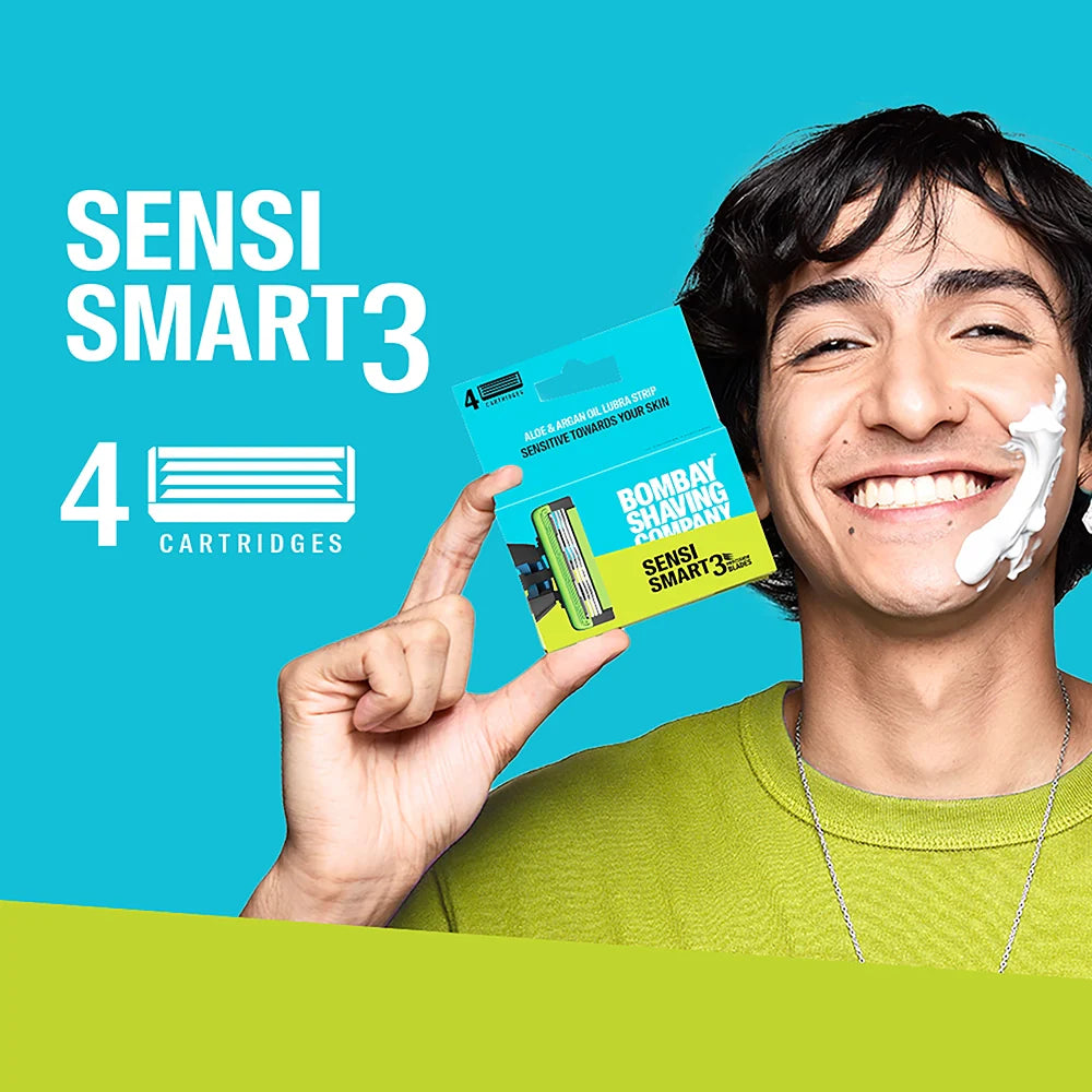 Sensi Smart3 Cartridge (Pack of 4 Blades)