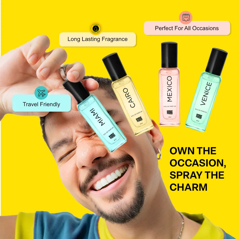 Luxury Perfume Gift Kit | Set of 4