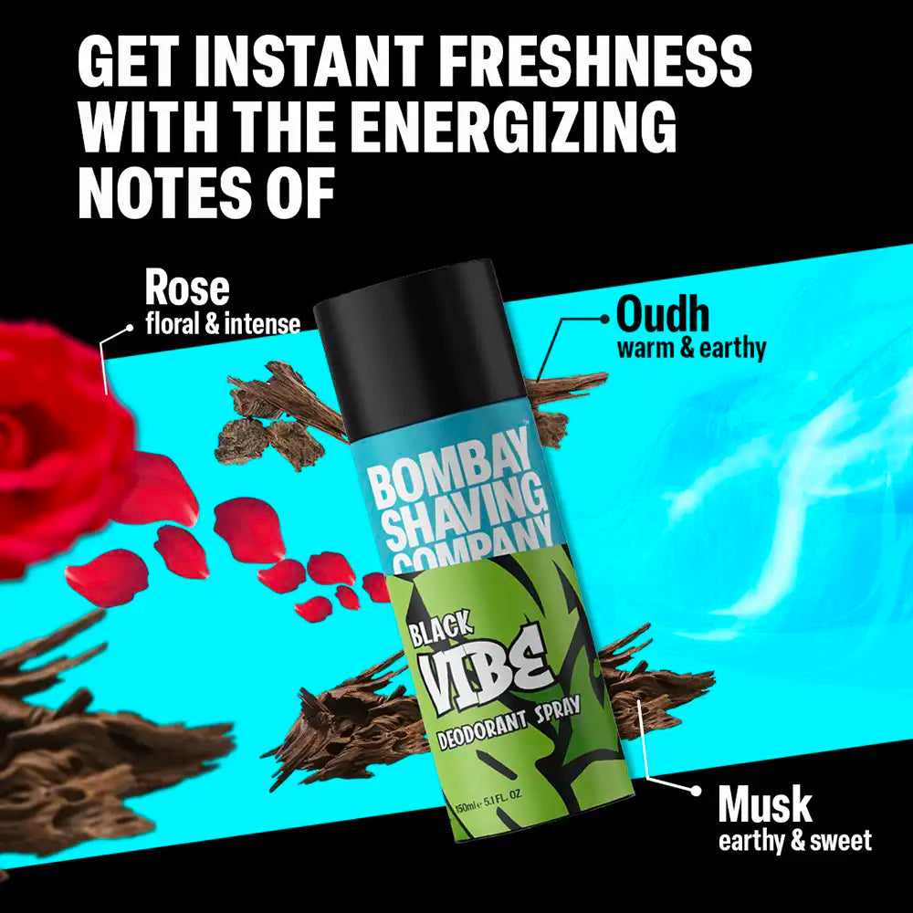 Red Spice & Black Vibe, 150ml (Pack of 4)