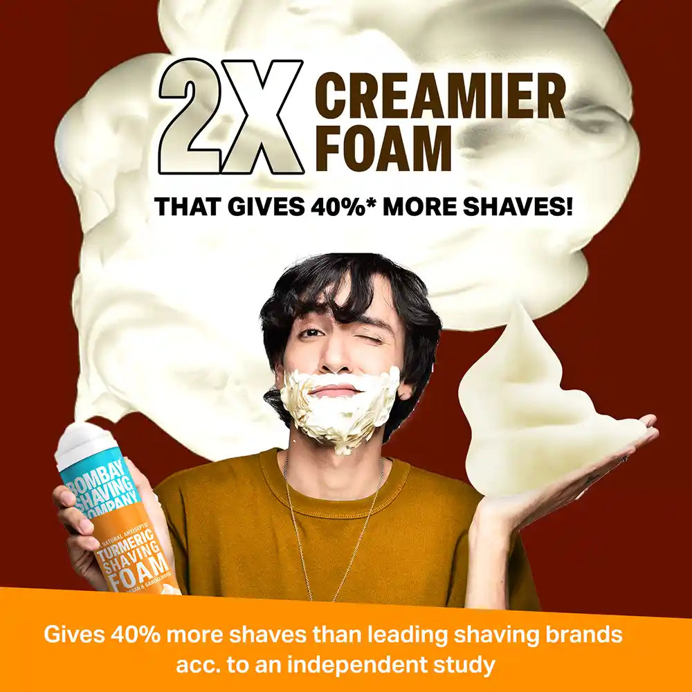 Turmeric Shaving Foam, 264g