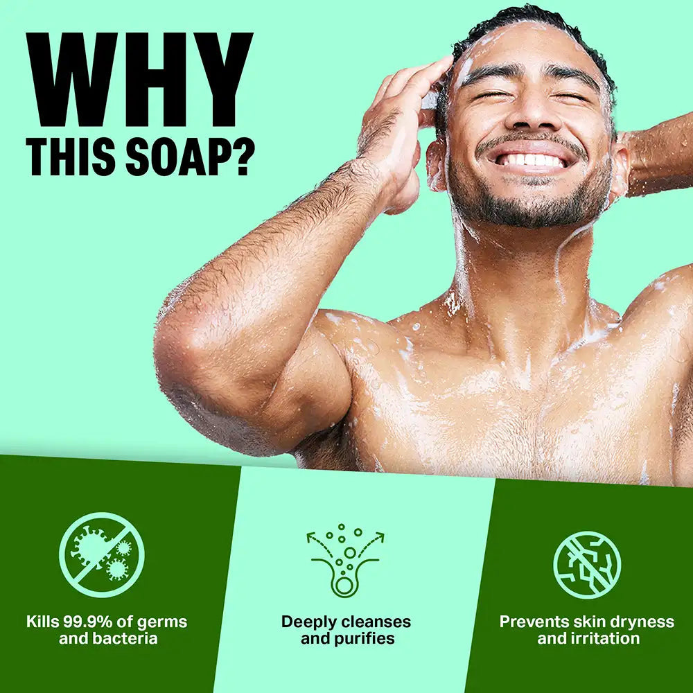 Neem and Charcoal Bath Soap, 75g