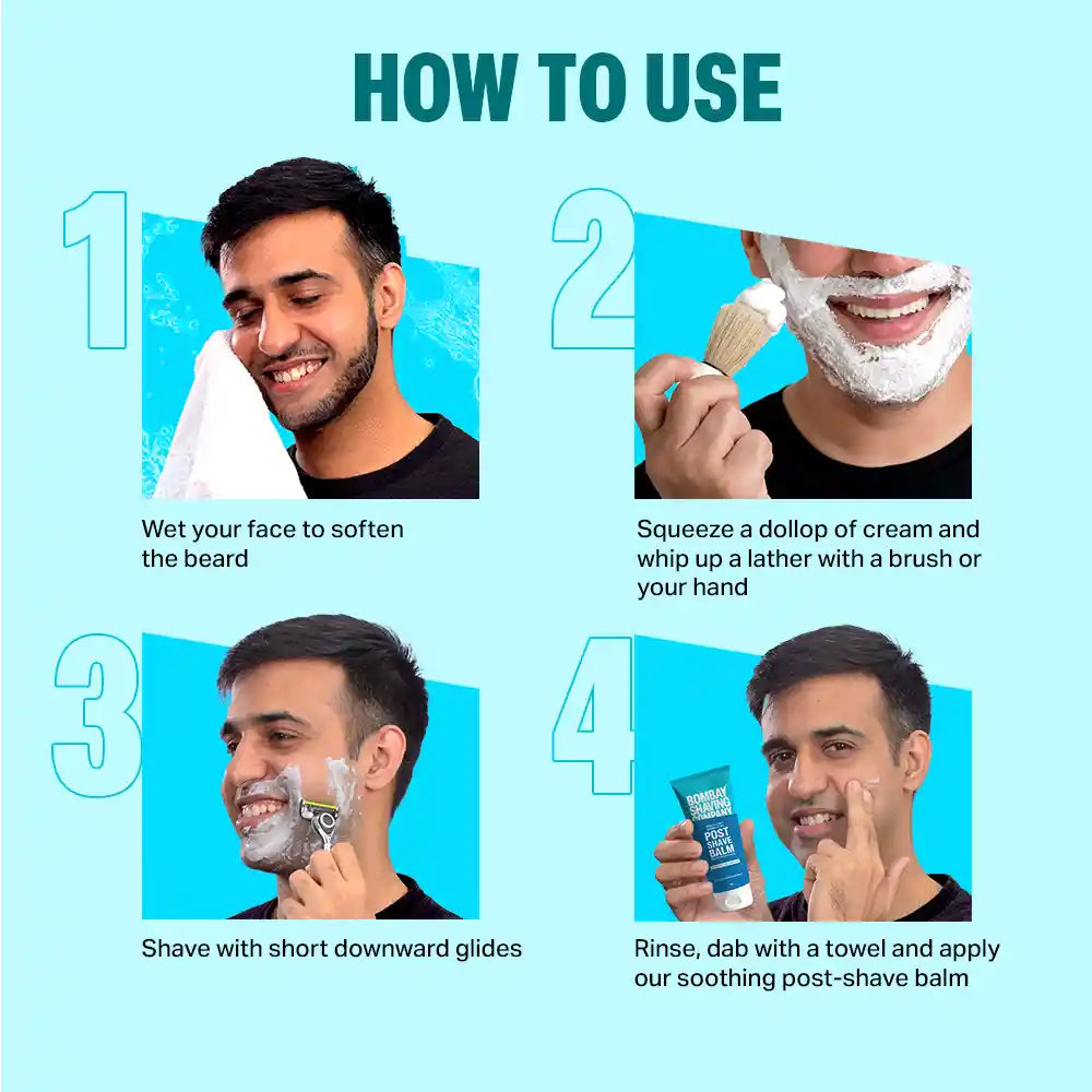 Shaving Cream | Tea Tree Oil & Aloe Vera, 100g