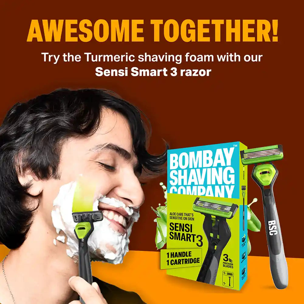 Turmeric Shaving Foam, 264g