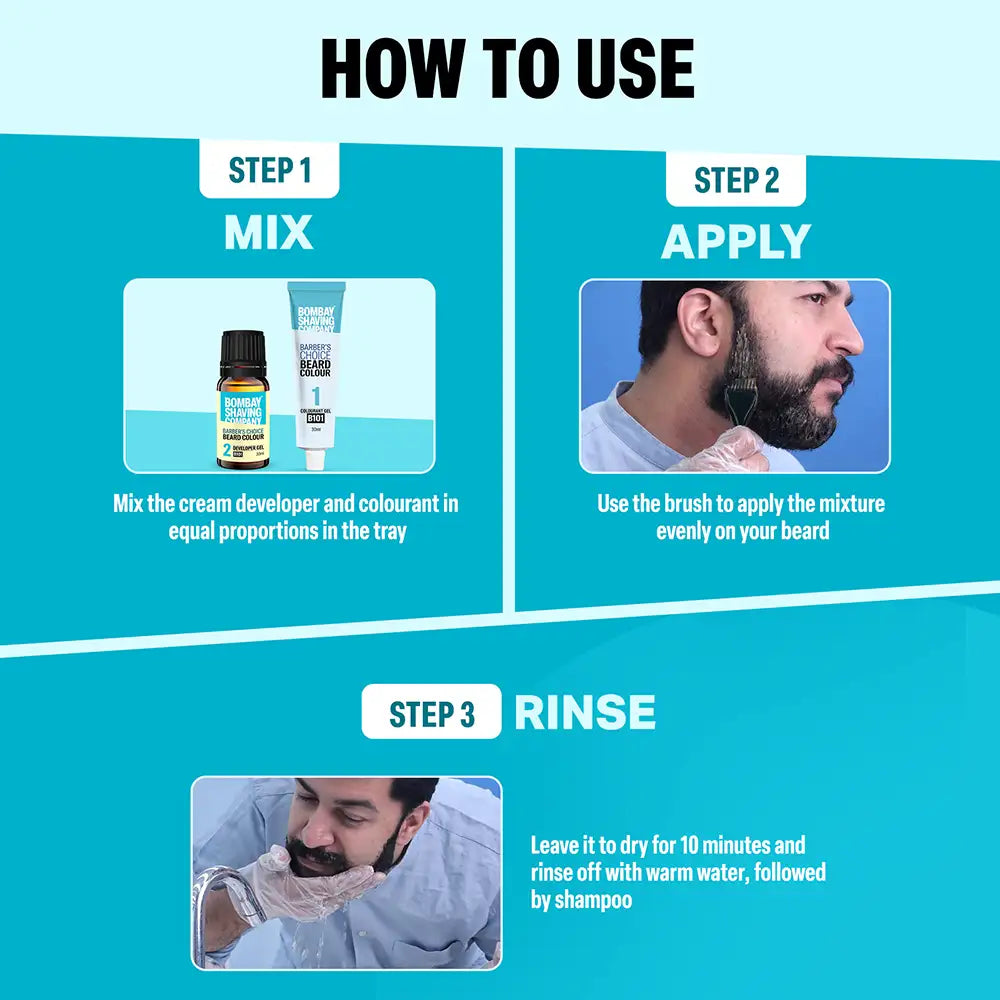 Beard Colour (Natural Black)