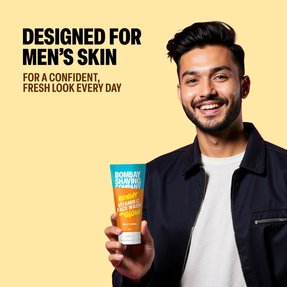 Bright & Glow Vit C Face Wash, 100g