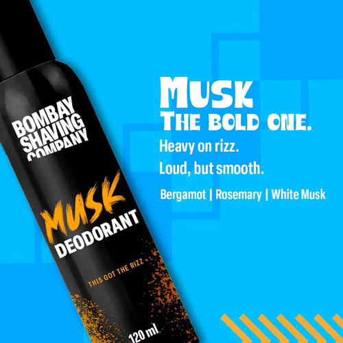 Aqua & Musk Deodorant Combo, 120ml (Pack of 2)