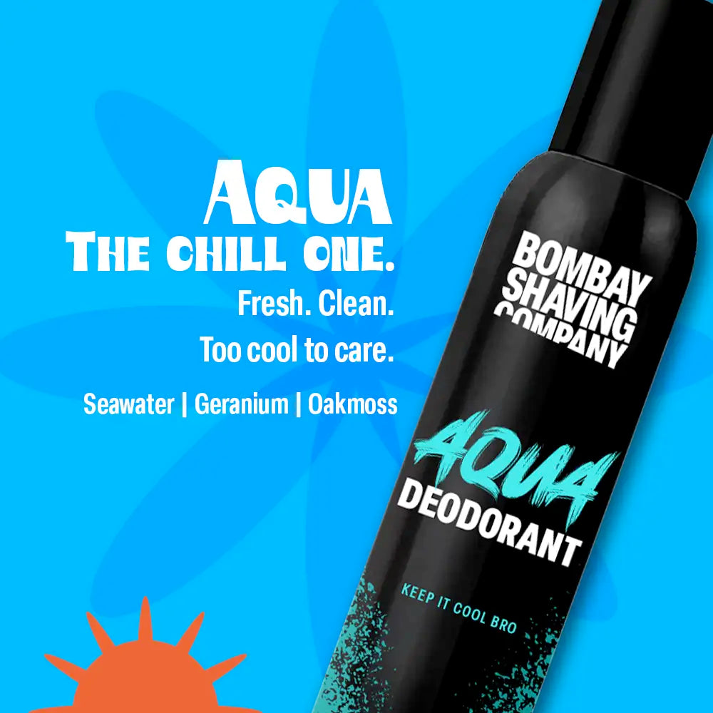 Aqua & Musk Deodorant Combo, 120ml (Pack of 2)