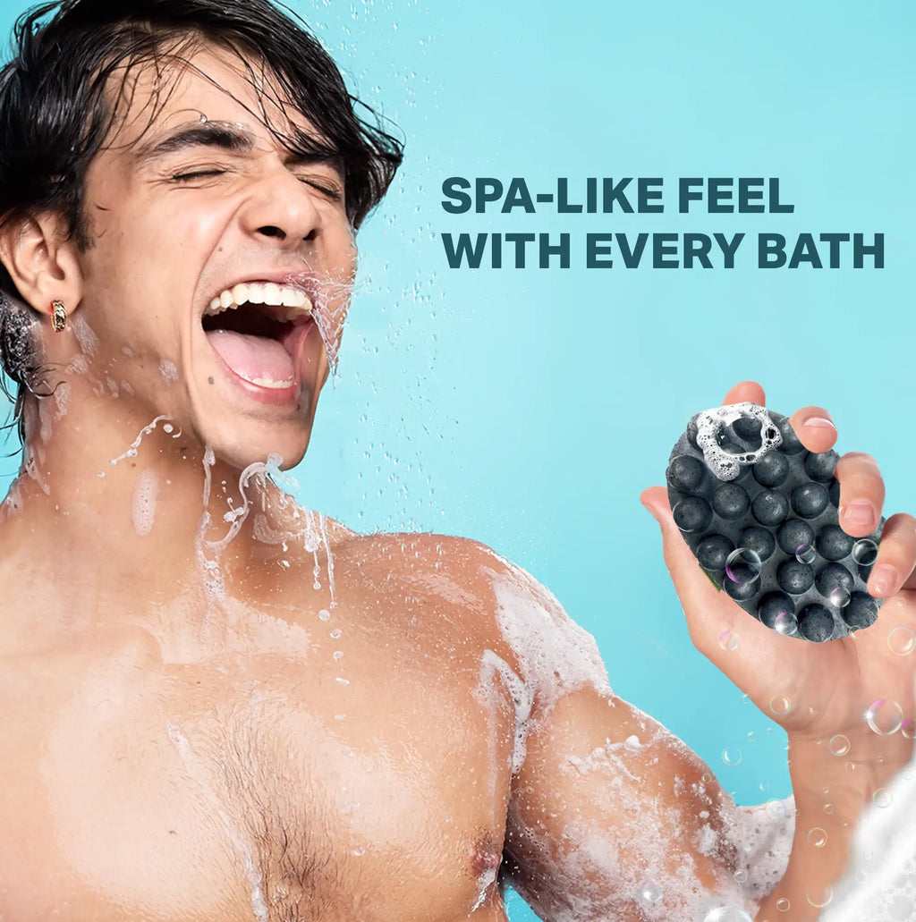 Charcoal Massage Soap (Pack of 3)