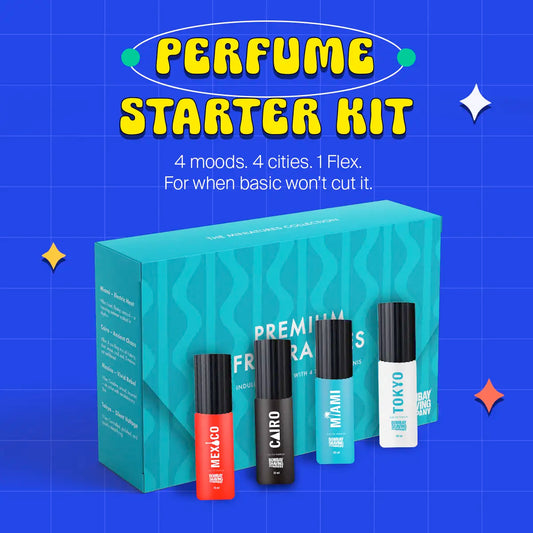 Perfume Starter Kit, 10ml (Pack of 4)