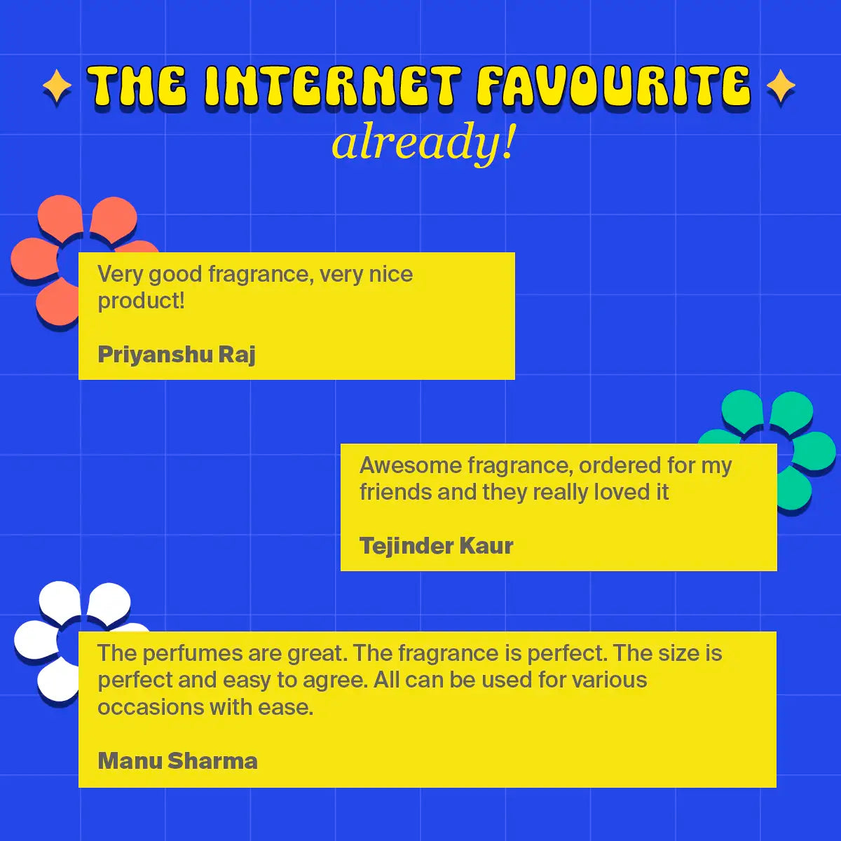 Perfume Starter Kit, 10ml (Pack of 4)