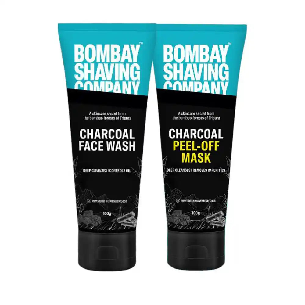 Charcoal Face Wash & Peel Off Combo