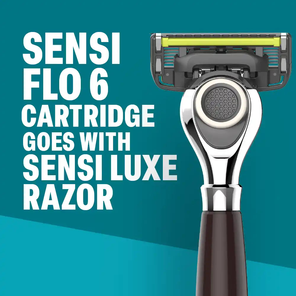 Sensi Flo6 / Luxe Cartridge (Pack of 2 Blades)
