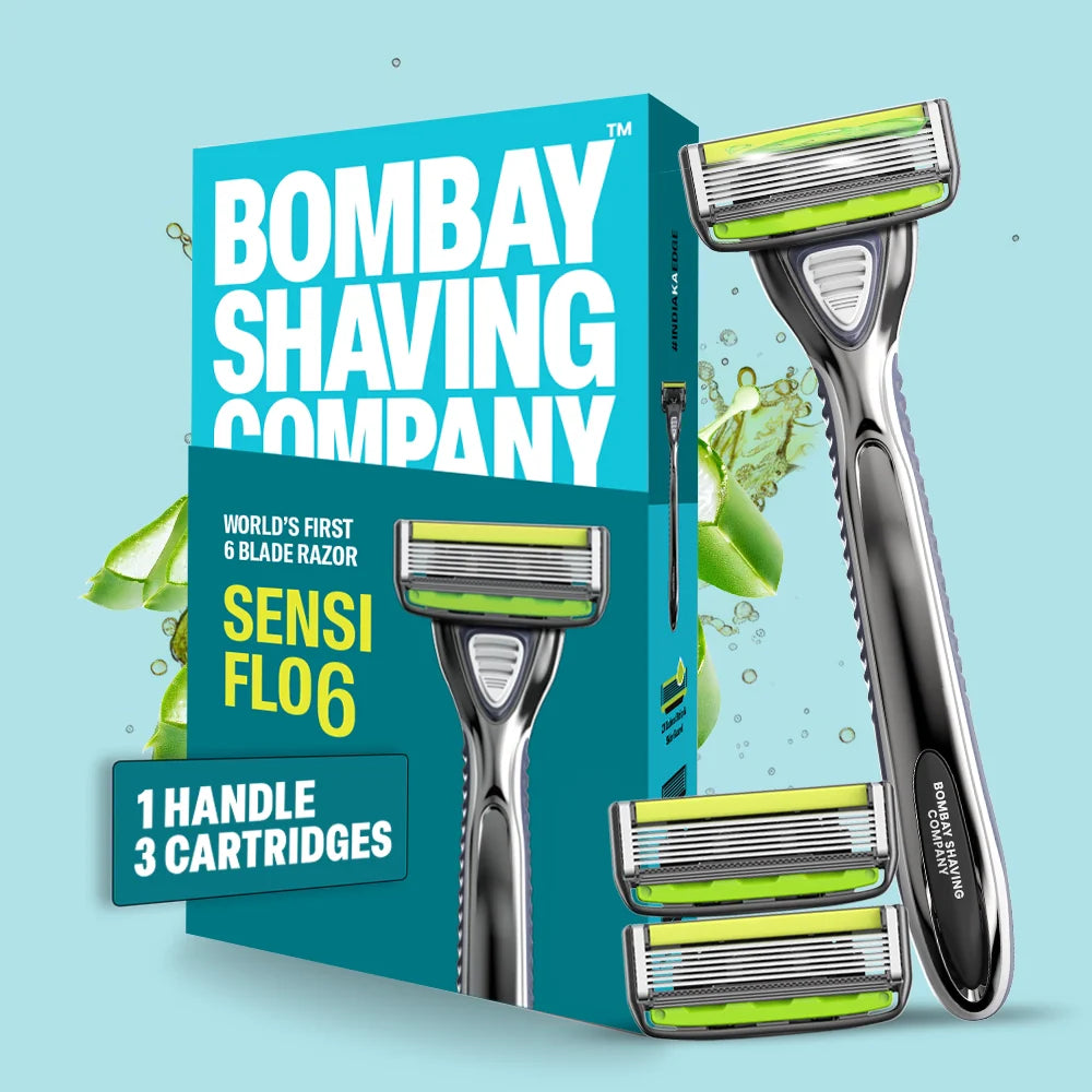 Sensi Flo6 Value Pack (Razor + 2 Cartridges)