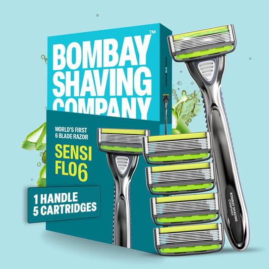 Sensi Flo6 Value Pack (Razor + 4 Cartridges)
