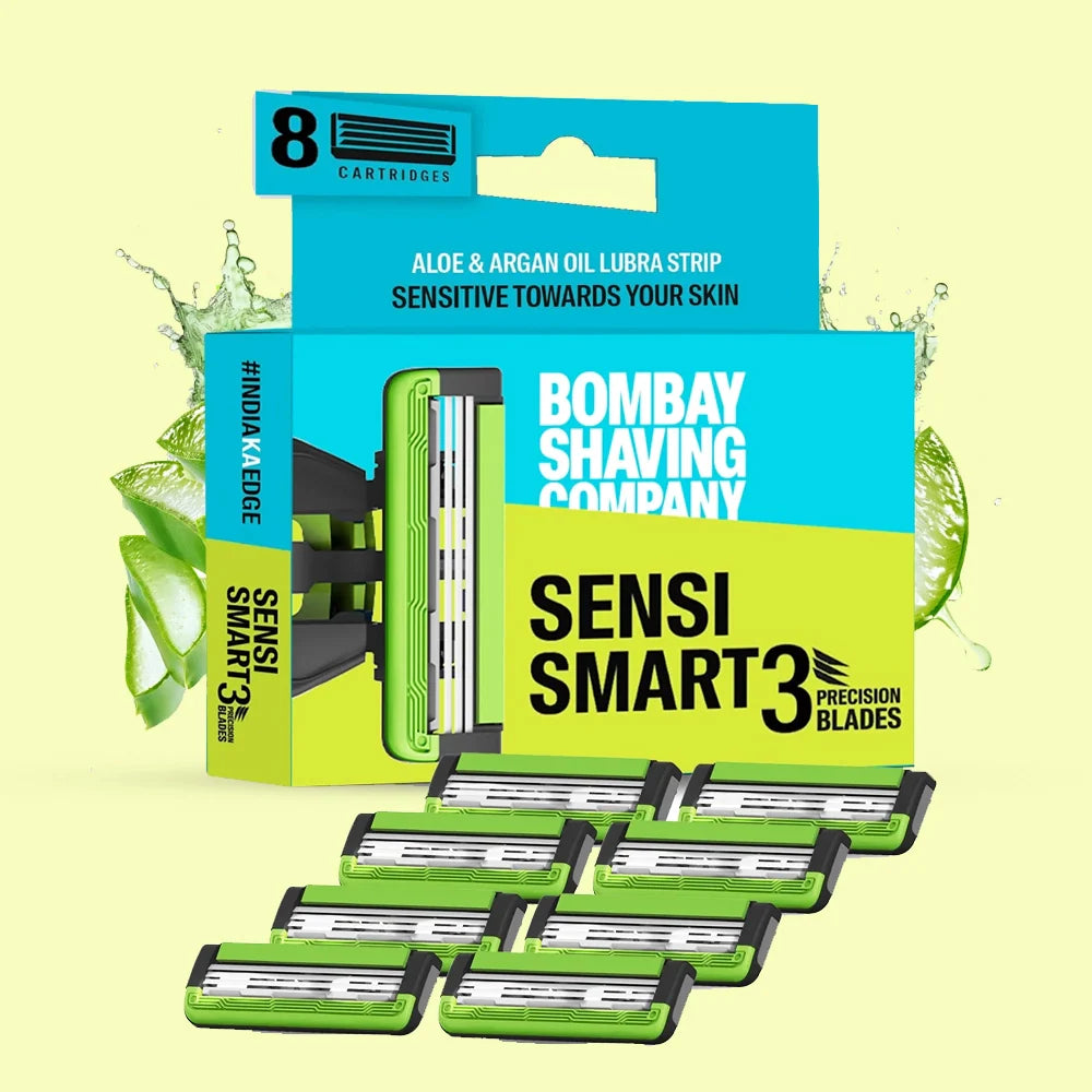 Sensi Smart3 Cartridges (Pack of 8 Blades)