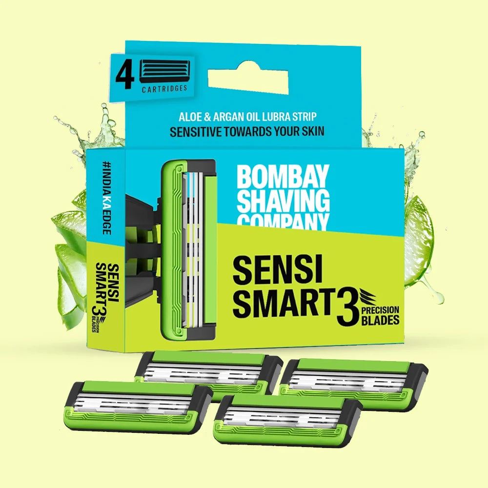 Sensi Smart3 Cartridge (Pack of 4 Blades)