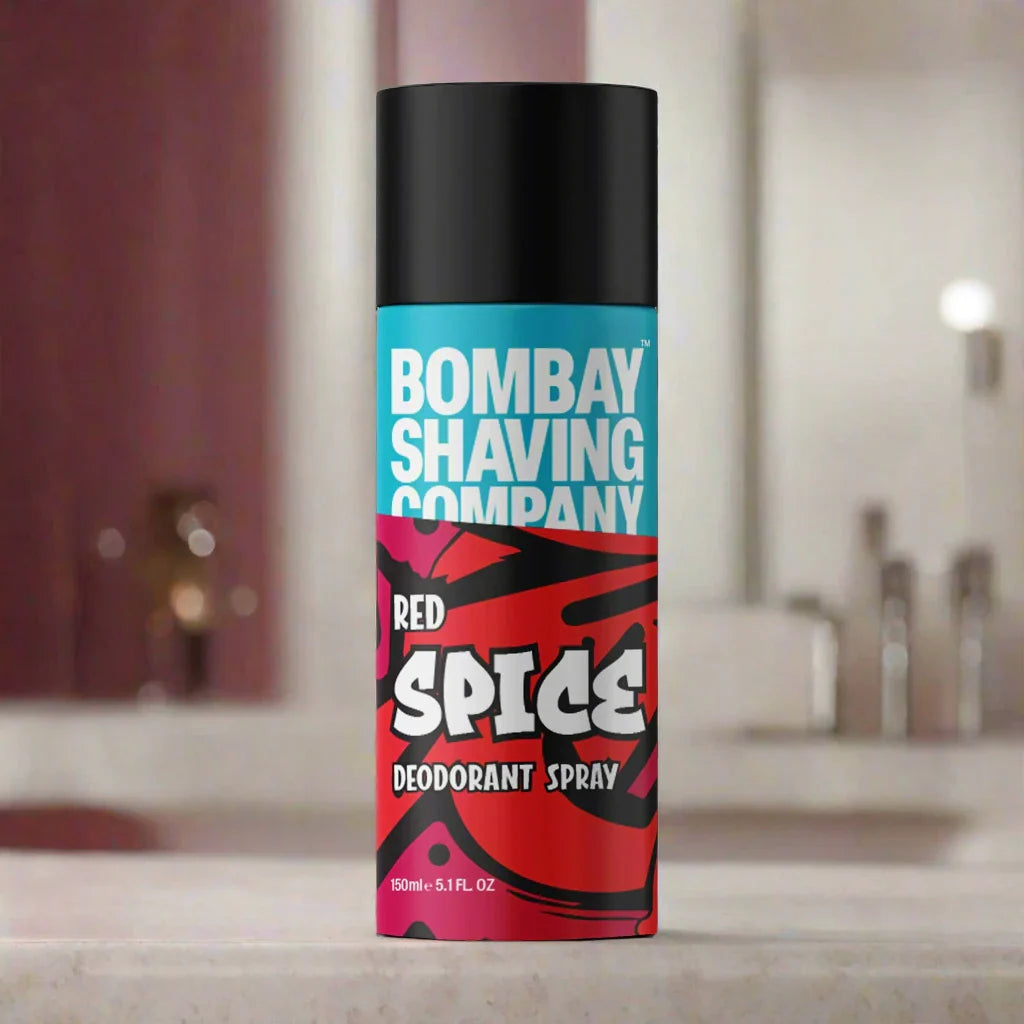 Red Spice & Black Vibe Deodorant Combo, 150ml (Pack of 2)