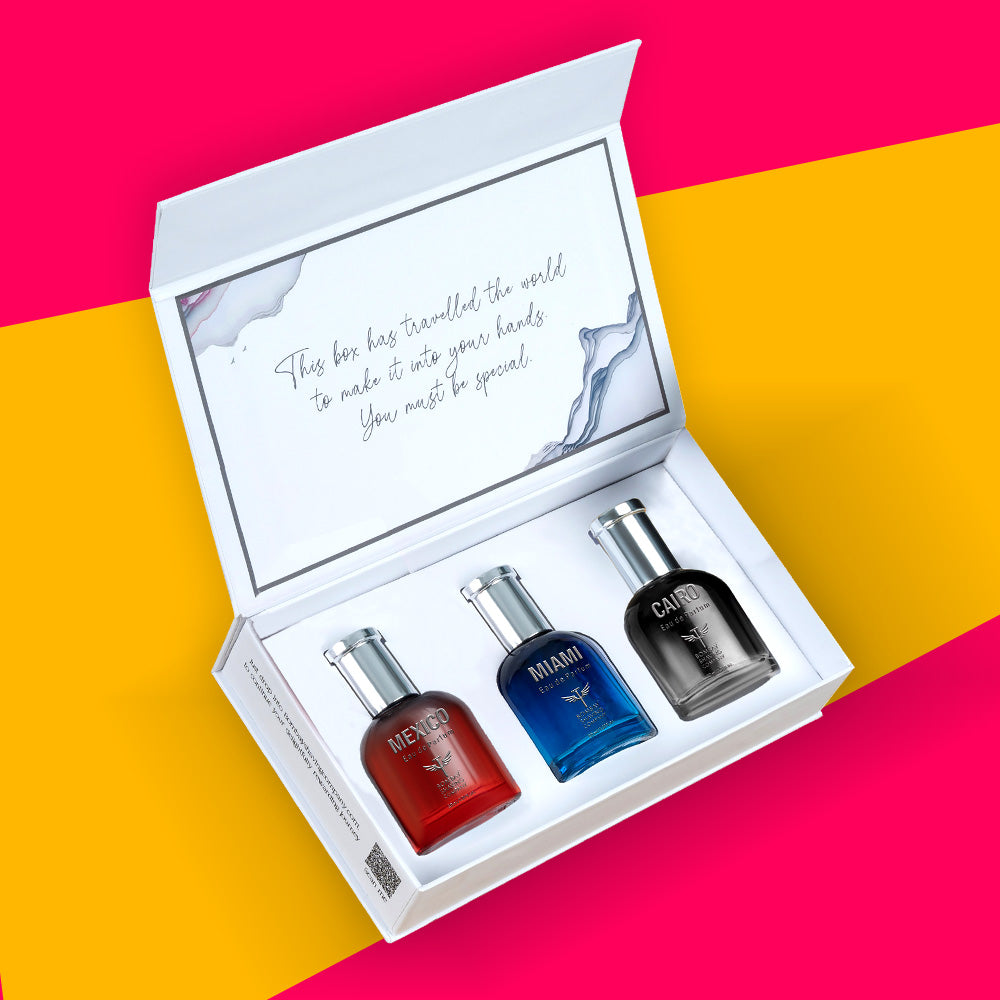 Wanderlust Perfume Kit For Men
