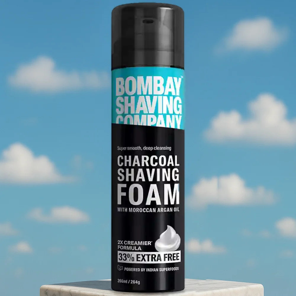 Charcoal Shaving Foam, 264g